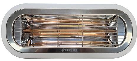 Herschel Miami Patio Heater - White 2000W - Heater Shop