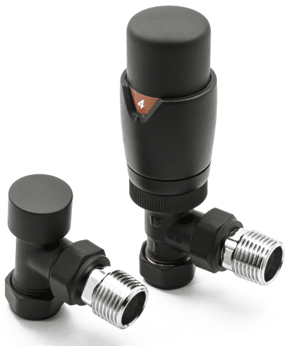 Thermostatic Angled Radiator Valves