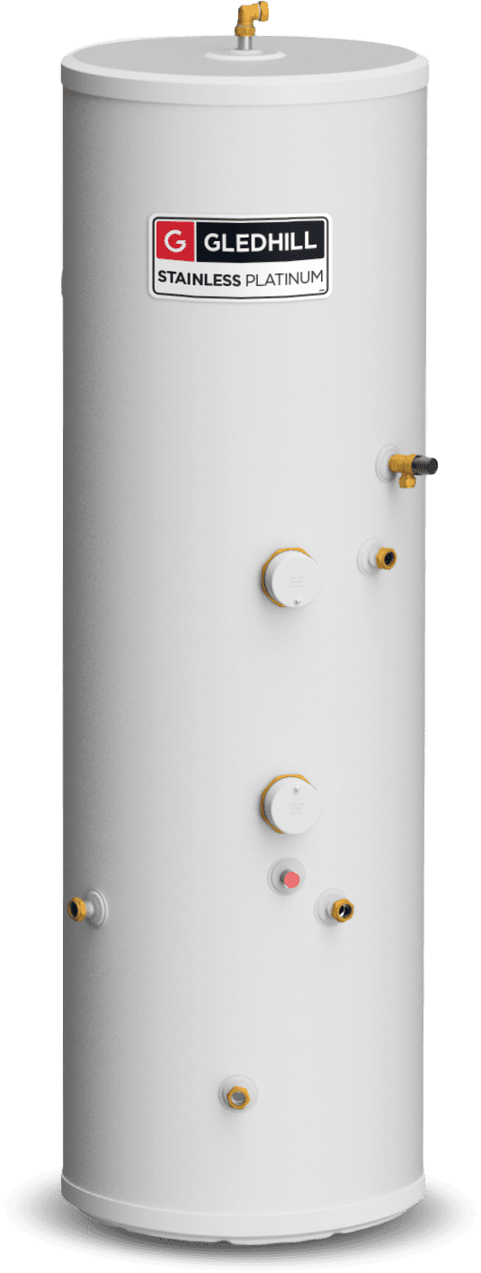 Gledhill Stainless Platinum Unvented 120L- Indirect - Heater Shop