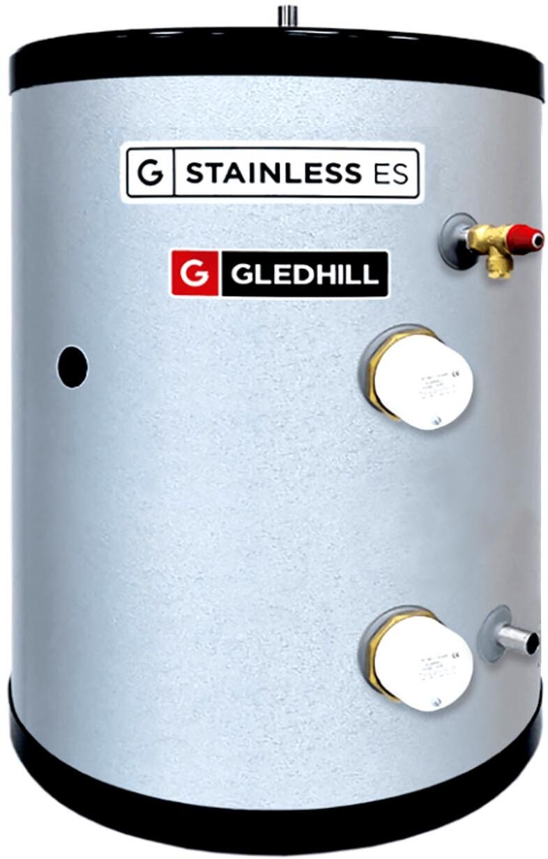 Gledhill Stainless ES Unvented 120 Litre Cylinder - Direct Connection -  Heater Shop