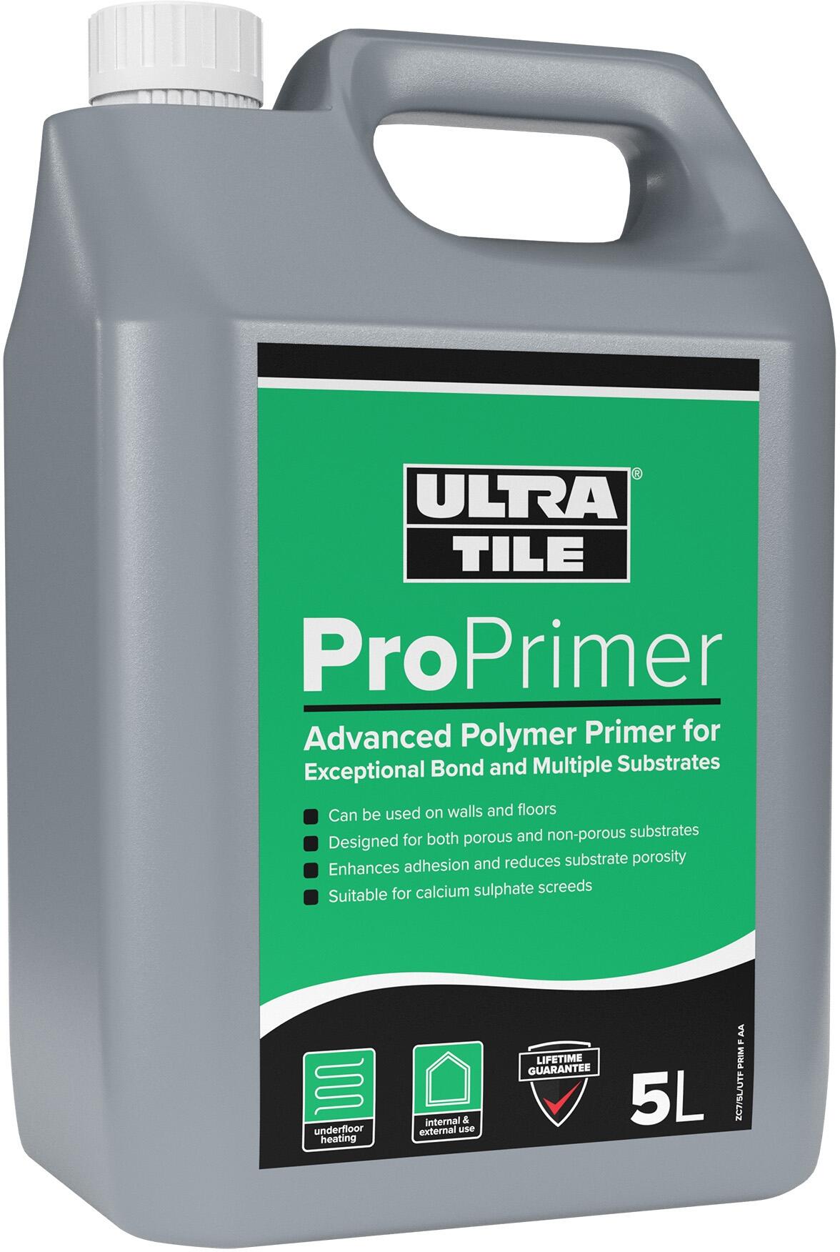 Floor primer to be used with tile adhesives