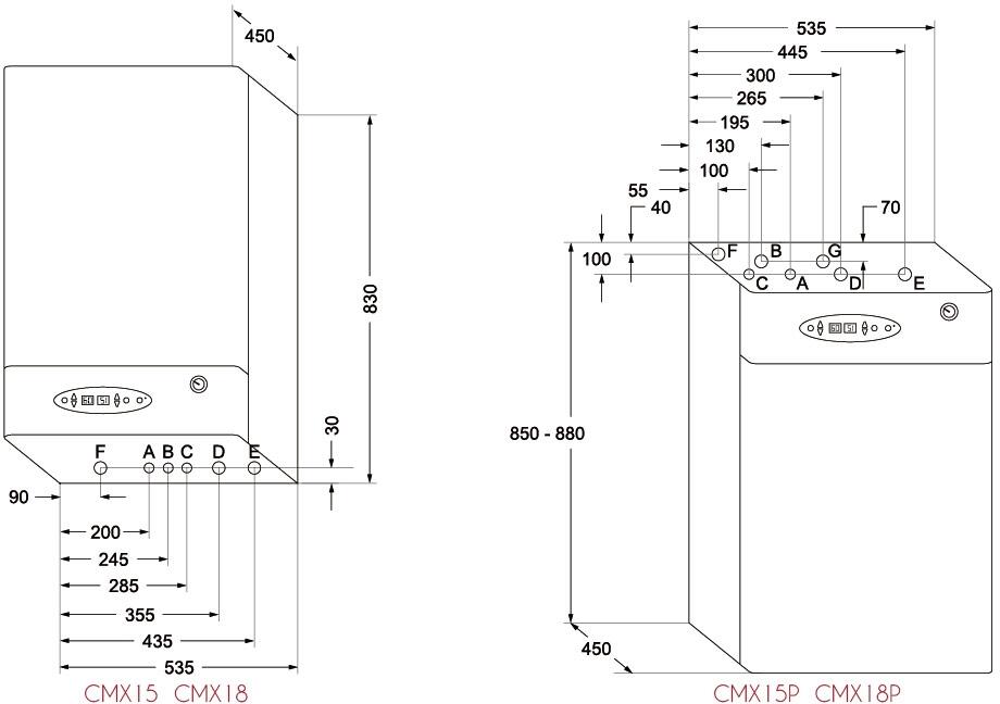Elnur CMX15 315kW Electric Combi Boiler (Wall Mounted)