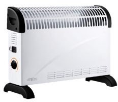 Radiateur électrique Convecteur 1000W – Chauffage Blanc Pour Pièce Jusqu'à 20m², Neuf