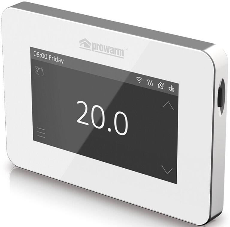 ProWarm ProTouch v2 Thermostat - White - Heater Shop