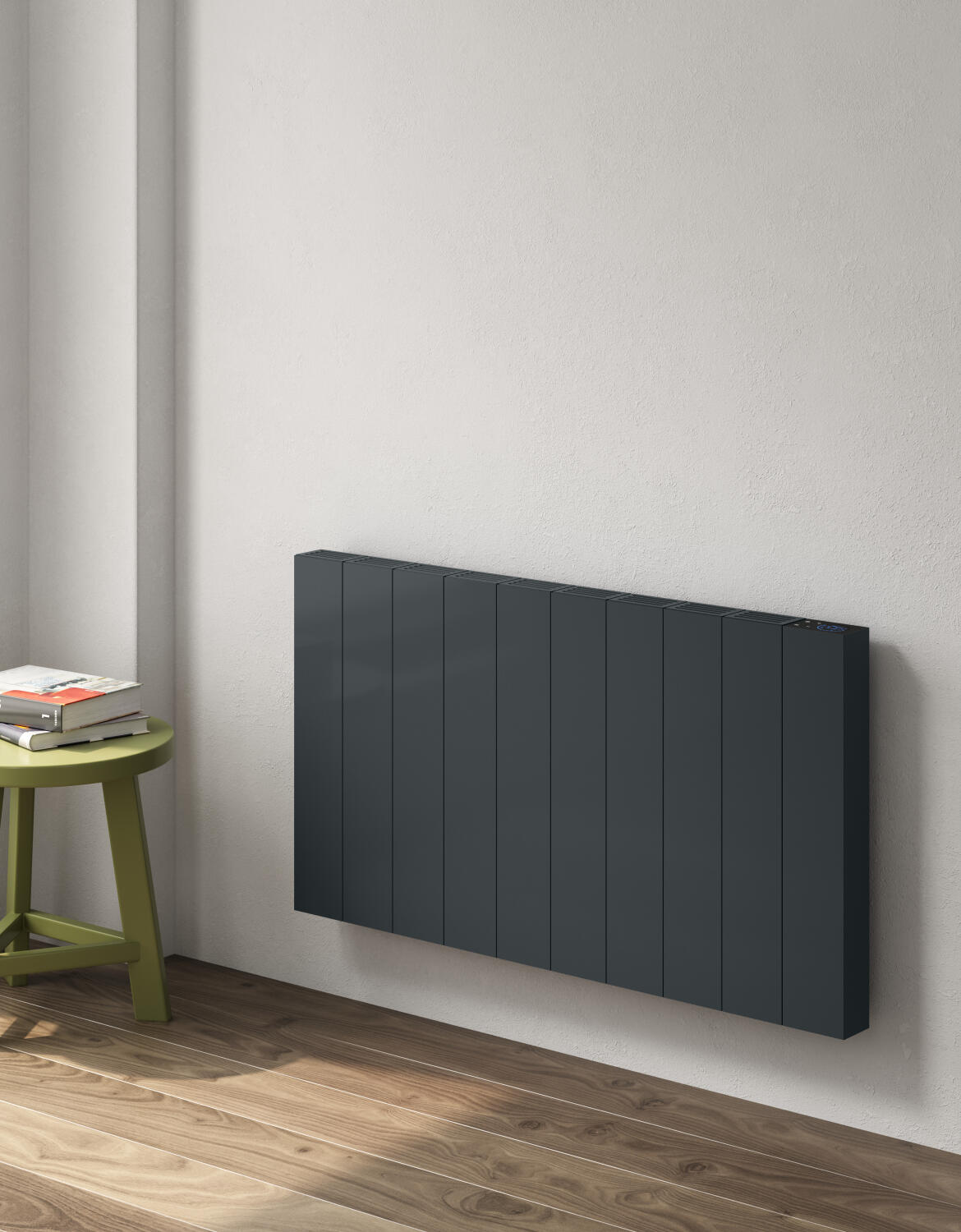 Heating Element Milano Aruba Slim Electric Anthracite Vertical